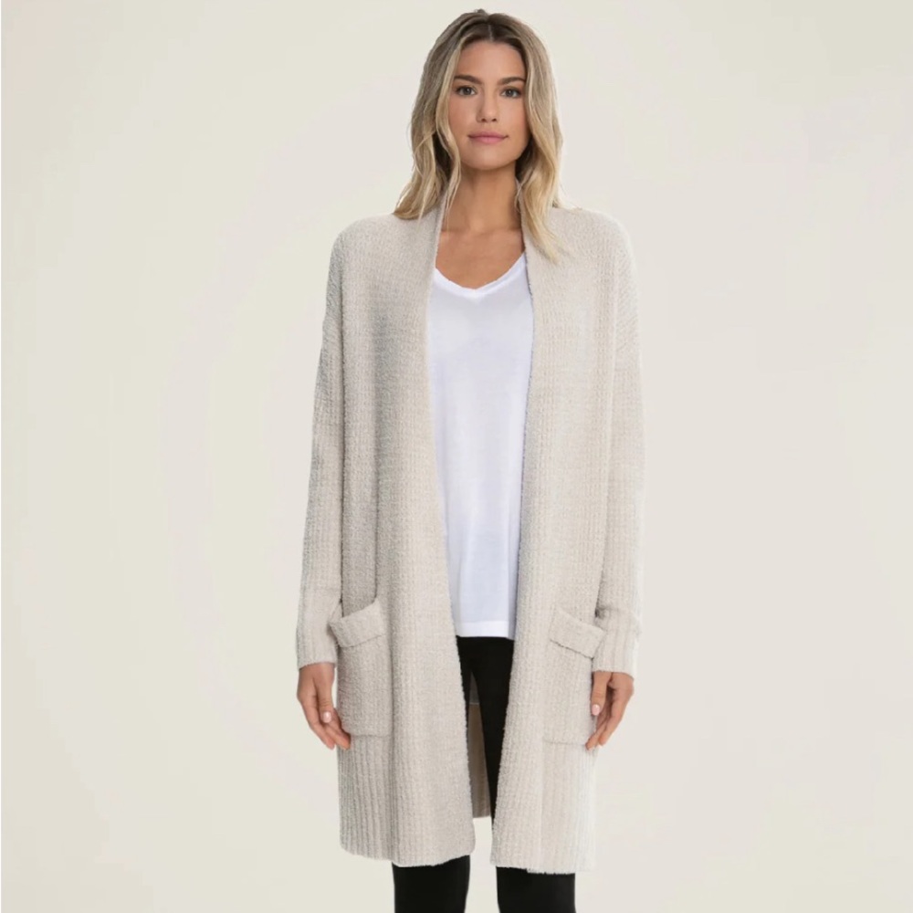 Barefoot Dreams cozy chic long weekend cardi